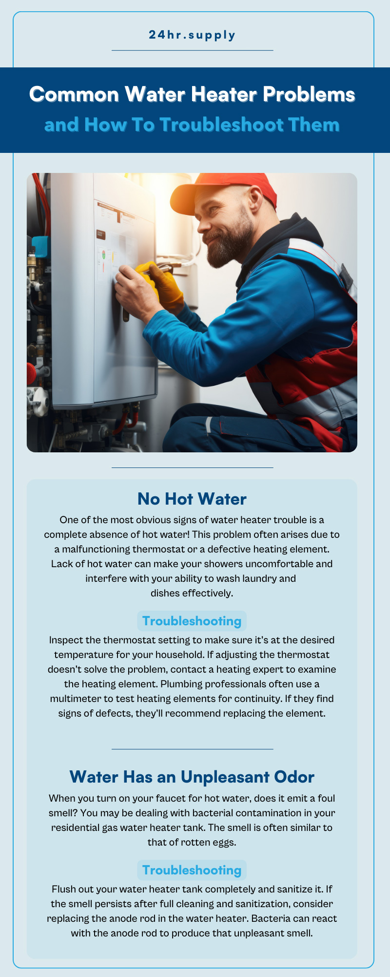 8 Common Water Heater Problems and How To Troubleshoot Them