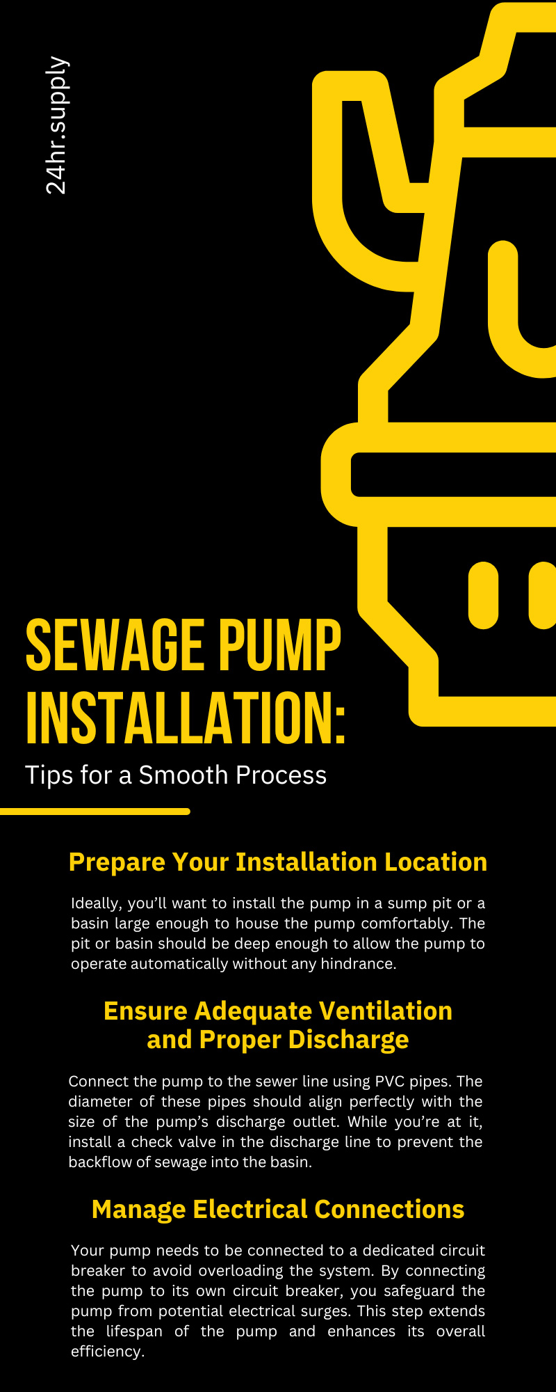 Sewage Pump Installation: Tips for a Smooth Process
