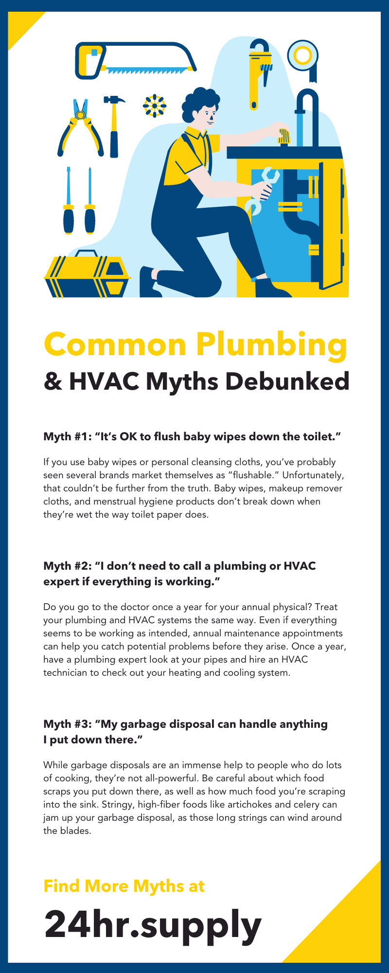 10 Common Plumbing & HVAC Myths Debunked